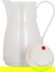 Rotpont thermos, 0.5 liters, glass inner container, plastic outer shell - white product image 4