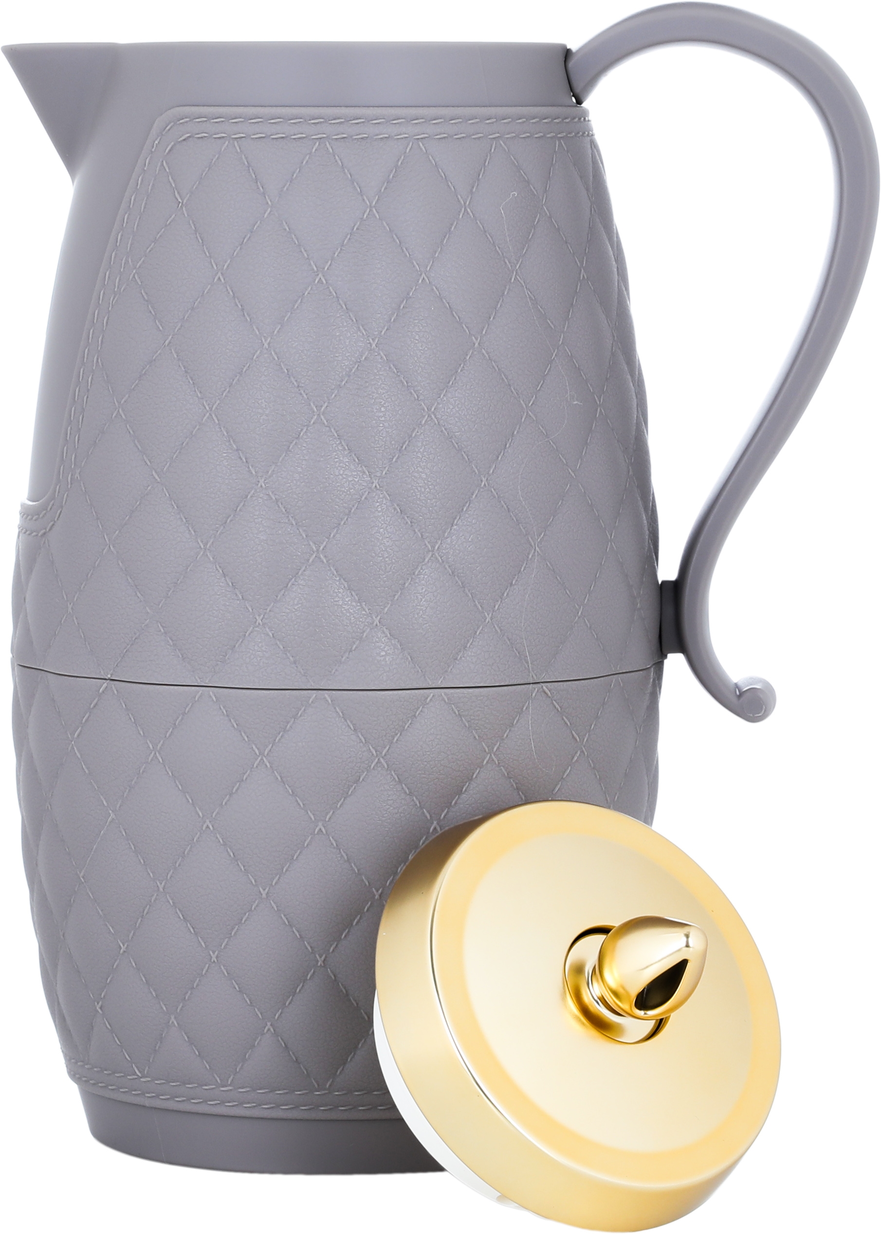 Al Saif Gallery Al Hanouf thermos, 1 liter - golden grey product image 3