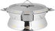 Al Saif Gallery Sabina Steel Food Container, 5 Liters, Embossed - Silver Gold product image 2