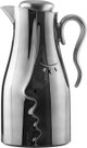Al Saif Gallery Hawaa Thermos Set, 0.7/1 Liter, 2 Pieces, Inner Glass Case, Outer Plastic Body - Silver Black product image 6