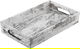 Alsaif Gallery Plastic Serving Tray, 29x17x5 cm - White product image 2