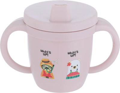 طقم أدوات طعام للاطفال بلاستيك السيف غاليري، 3 قطع - بيج product image 3