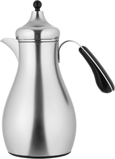Al Saif Gallery Sama Thermos Set, 0.7/1 Liter, 2 Pieces, Inner Glass Container, Stainless Steel Outer Body - Silver product image 7