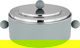 Al Seif Gallery Round Steel Food Container, 3 Liters - Grey product image 1