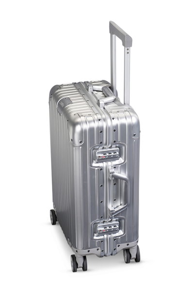 شنطة سفر الومنيوم ليمرا، 20 بوصة، 4 عجلات، RM-600 - فضي product image 5