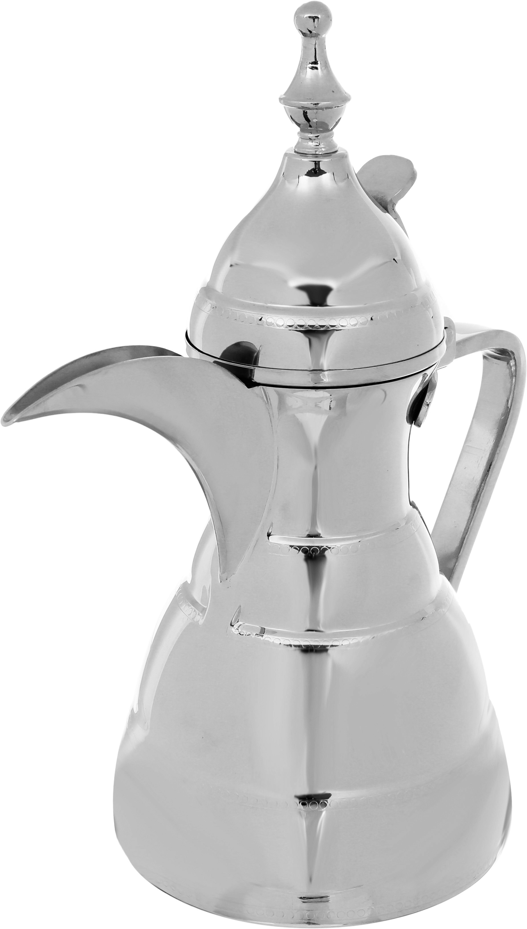 دلة وابريق مرحبا الدرعية استيل السيف بلص، قطعتين، 0.9 / 1.6 لتر - فضي product image 6