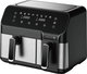 Dots Fra-D502 Double Air Fryer, 2700W, 8.3L - Silver Black product image 1
