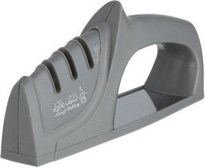 مسن سكاكين السيف غاليري، 3 خانات، 21 سم - رمادي product image 2