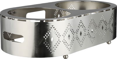 طقم سخان طعام ستانلس ستيل السيف غاليري، قطعتين، 1.25/1.25 لتر - فضي product image 3