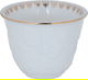 Al Saif Gallery porcelain Arabic coffee cups set, engraved with golden calligraphy, 12 pieces - white product image 2