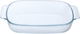 Max Al Saif Gallery Glass Oven Tray, Rectangle, 1.5 Liter - Transparent product image 3