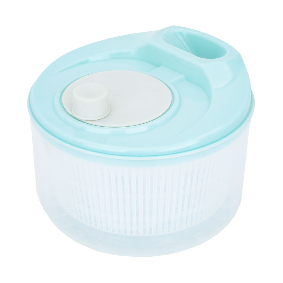 Al Saif Gallery Plastic Round Salad Bowl, 23 Cm - Light Blue product image
