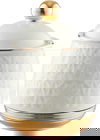 Al Saif Gallery porcelain tea and coffee serving set, decorated with gold, 52 pieces - beige product image 2