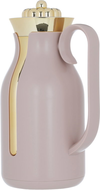 ترمس ريانة تايملس، 1 لتر، حافظة داخلية زجاج حراري - بني فاتح product image 3