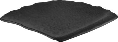 صحن تقديم ملامين السيف غاليري، 25x25x2 سم - اسود product image 2