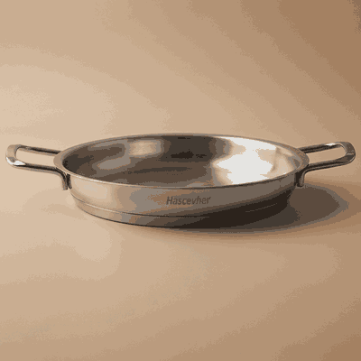 مقلاة استيل السيف غاليري، 22 ×3.5 سم - فضي product image 3