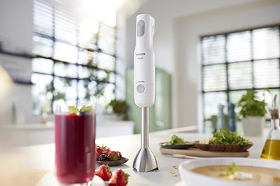 خلاط يدوي فيليبس، 650 واط، 0.5 لتر، Hr2535/01 - ابيض product image 4