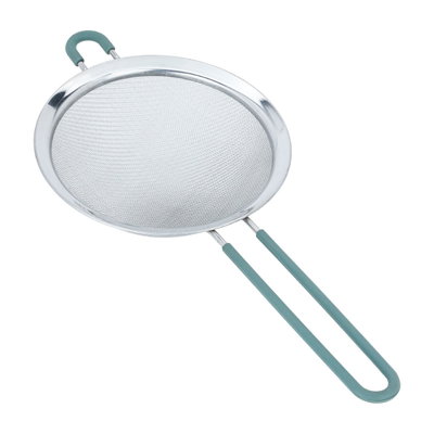 مصفاة استيل السيف غاليري، 16 سم، بيد سيلكون - فضي product image 3