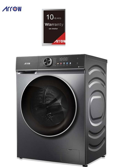 RO-11FWDDTS Automatic Washing Machine, 10 kg, Drying 7 kg, Front Loading - Dark Gray product image 5