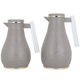 Al Saif Gallery Karam thermos set, 1/0.65 liter, Islamic pattern, thermal glass inner shell, plastic outer shell - Cappuccino product image 3