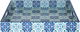 Al Saif Gallery wooden serving tofir, 15 x 15 x 2 cm, rectangle - blue product image 1