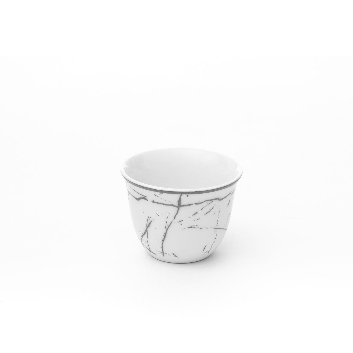 Al Saif Gallery porcelain cup set, 12 pieces - white product image 2