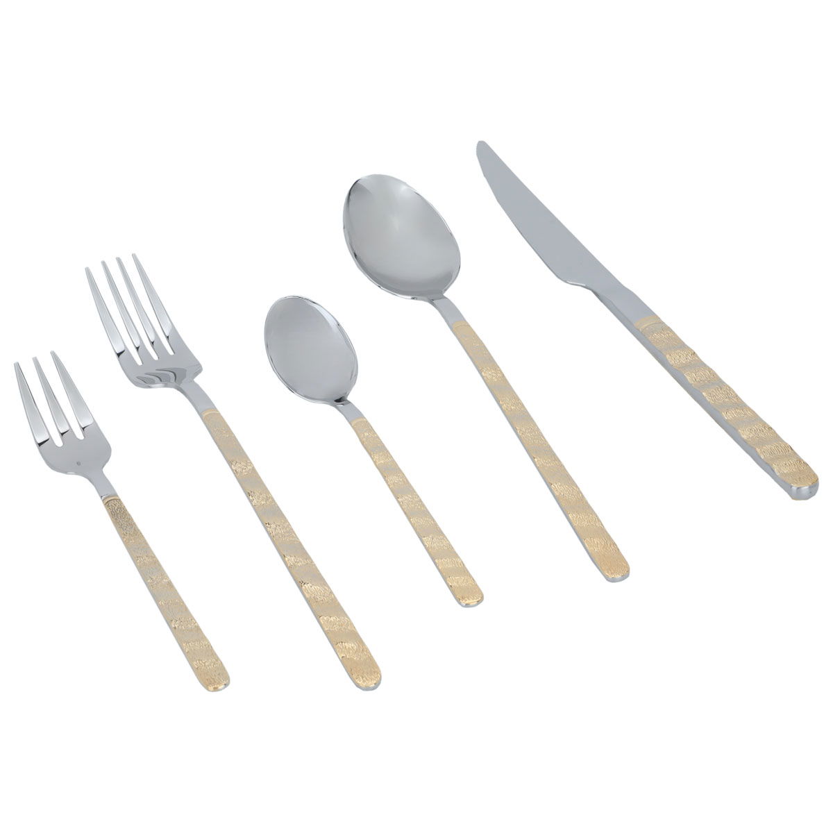 طقم ملاعق استيل السيف غاليري، 72 قطعة - فضي product image 4
