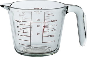 Al Saif Gallery Glass Measuring Cup, 0.5 Liter - Clear product image 2