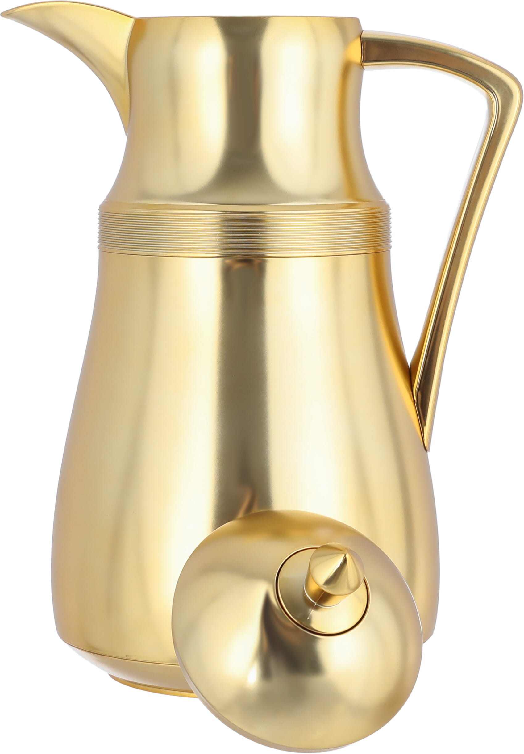 Al Saif Gallery Najd thermos set, 1/4 liter, thermal glass inner shell, plastic outer shell - gold product image 7
