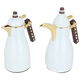 Alsaif Gallery Falwah Thermos Set, 2 Pieces, 1/1 Liter, Glass inner container, Stainless Steel Body - Pearl product image 2