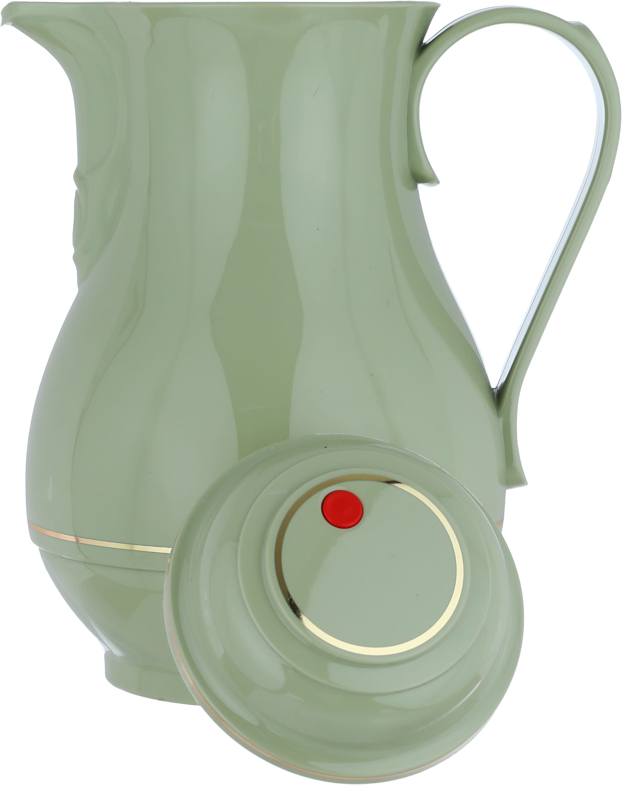 Rotpont thermos, 1 liter, glass inner container, plastic outer shell - green product image 3