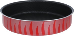 Red Flame Round Oven Tray, 30 cm - Red product image 2