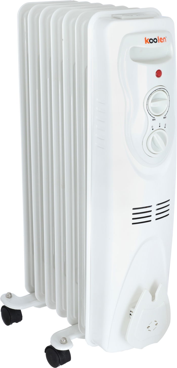 Koln Oil Heater, 1500 Watt, 7 Fins - White product image 2