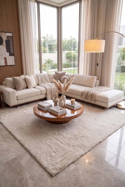 سجاده ميلو شكل مستطيل، 0.80×1.20 سم، صنع آلياً - بيج product image 2