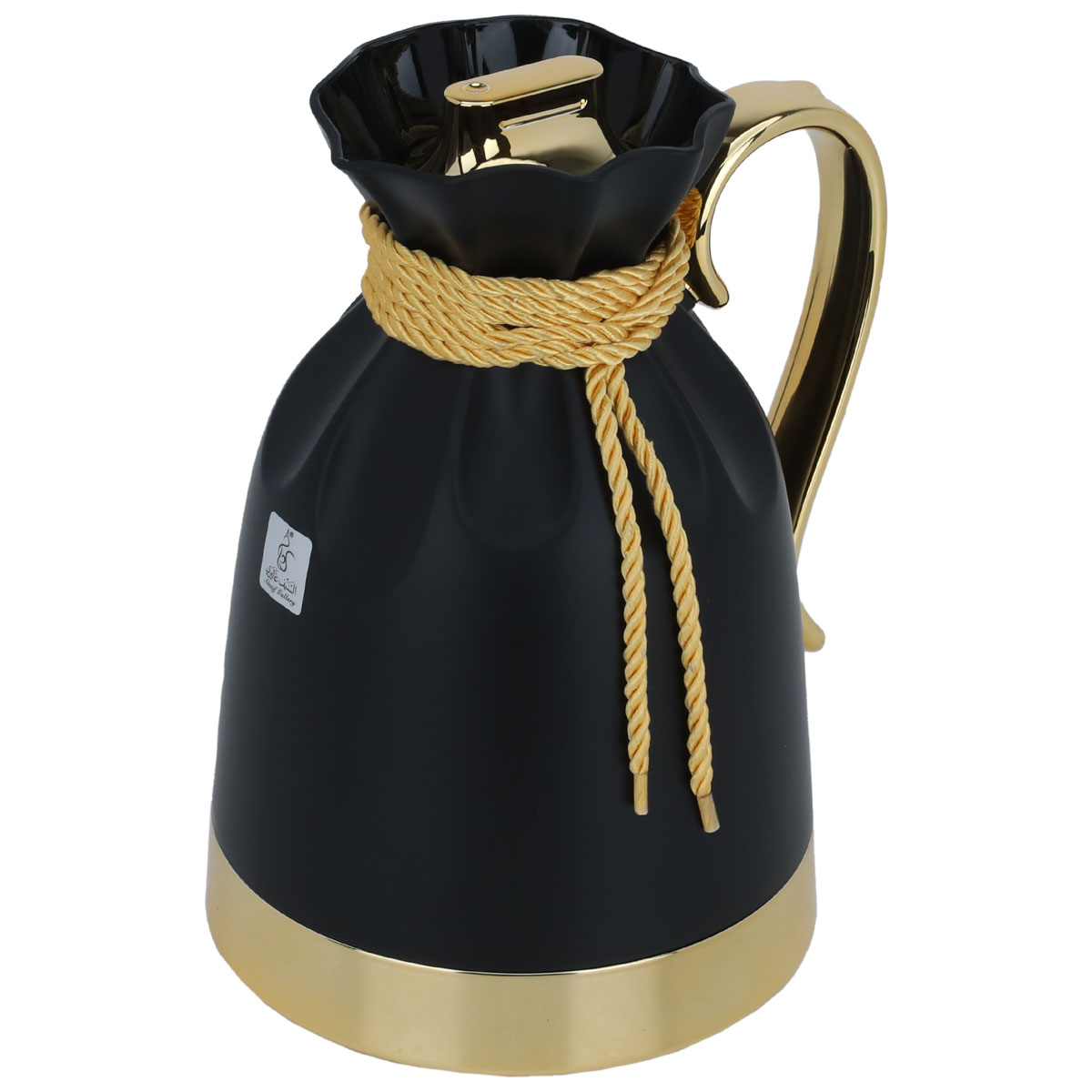 Everest Balqis Thermos, 1 liter, glass inner shell, plastic outer shell - black product image 2