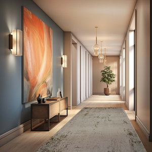 سجادة مينك مونو بولي بروبيلي و بوليستر القفاري، 2.40×3.40 متر - كريمي product image