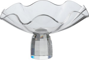 ستاند تقديم أكريليك السيف غاليري، 24x24x14 سم، قاعدة زجاج - شفاف product image