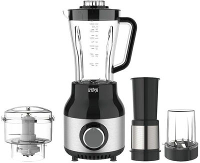 Winning Star ST-5557 Food Processor, 1.8L, 600W - Black/Silver product image 8