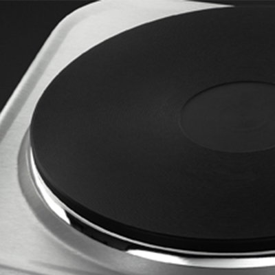 موقد كهربائي راسل هوبز، 1500/750 واط، 2 عين،15199 - فضي product image 2