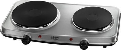 موقد كهربائي راسل هوبز، 1500/750 واط، 2 عين،15199 - فضي product image 1
