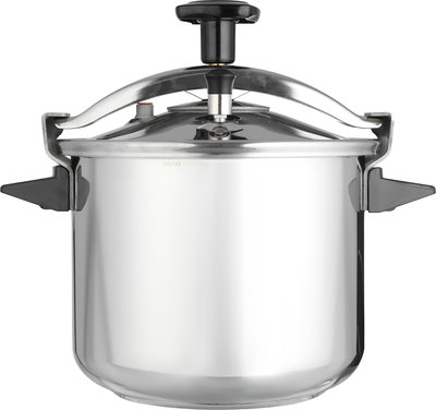 قدر ضغط ستانلس ستيل تيفال، 9 لتر، يد اسود، مصفي - فضي product image 2