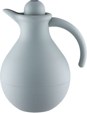 ترمس بنان تايملس، 1 لتر، خامة داخلية زجاج، غطاء ضغاط - رمادي فاتح product image