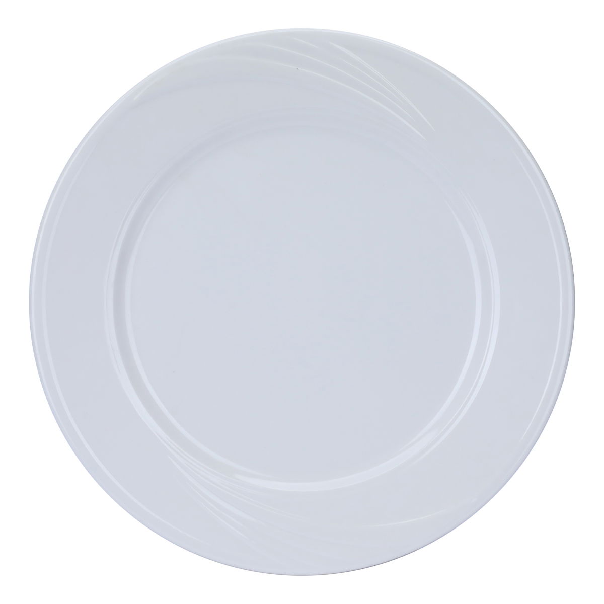 صحن مسطح ميلامين السيف غاليري، 10.5 انش، دائري - ابيض product image