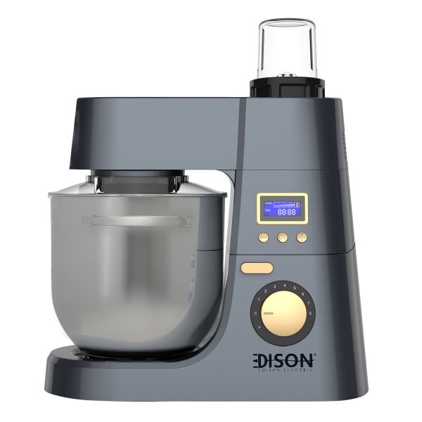 عجانة كهربائية إديسون، 1800 واط، 6.5 لتر، 4 وظائف - رمادي غامق product image 6