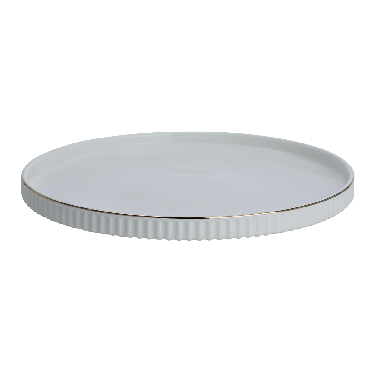 طقم سفرة بورسلان السيف غاليري، 24 قطعة - ابيض product image 2