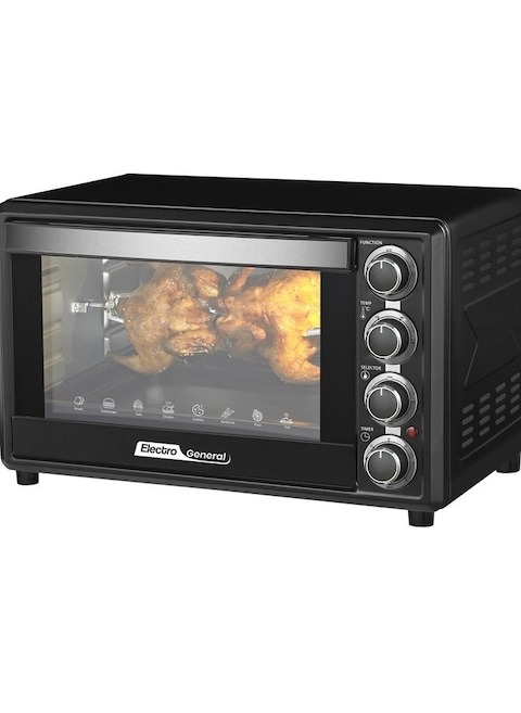 فرن كهربائي الكترو جنرال، 2000 واط، 45 لتر،مؤقت، باب زجاجي مزدوج، SVN-45RML - اسود product image