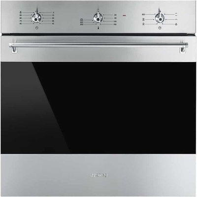 فرن كهربائي مدمج متعدد الوظائف سميج، 60 سم، 3000 واط، 70 لتر، SF6381X - فضي product image 1