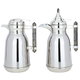 Al Saif Gallery Steel Shahd Thermos Set, 2 Pieces, 1 Liter - Silver product image 1