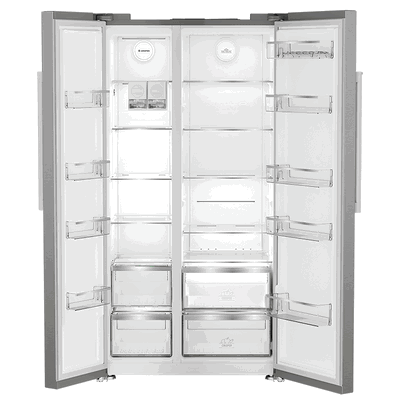 Ariston ARS91F6643XSA No-Frost Refrigerator, 558 Liters, 19.7 Cubic Feet, Inverter - Gray product image 3