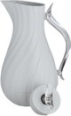 Glory Layal Thermos, 1 Liter, Glass Interior, Transparent Handle, Push-Button Lid - Light Gray product image 5